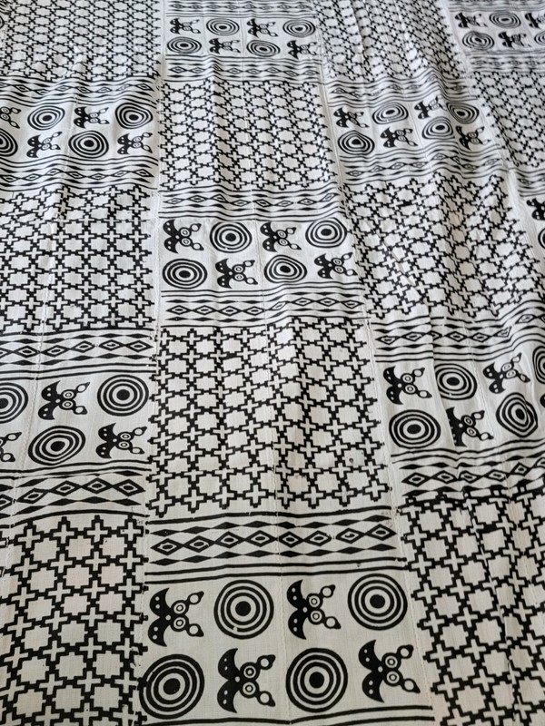 New African Kente Cloth Ghana handwoven textile Art Home decor 6 feet × 10 feet gallery
