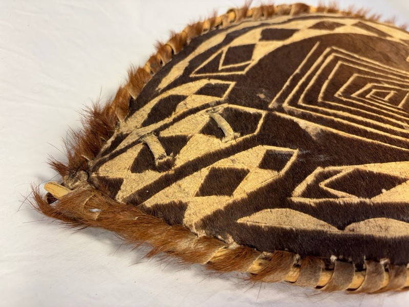 African Kenyan Maasai Warrior Shield - Traditional War Shield Cowhide Tribal Art gallery