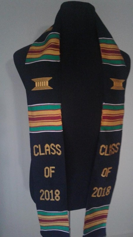GRADUATION STOLE, AUTHENTIC GHANAIAN KENTE STOLE, KENTE STOLE gallery