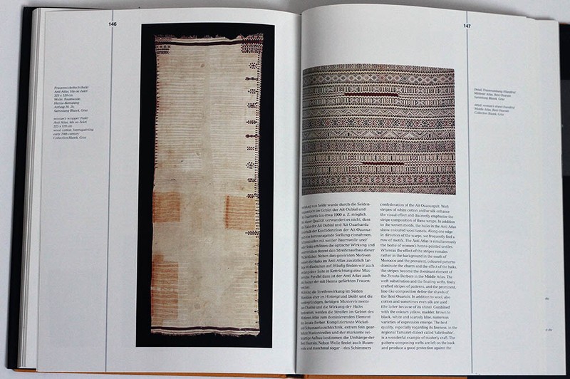 RARE! Morocco, unique textiles 2005 Berlin museum collections book gallery