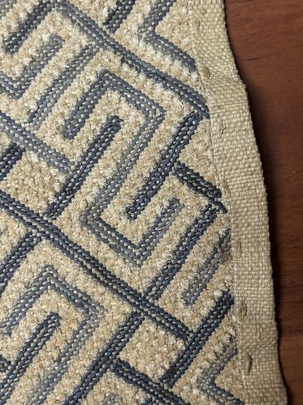 African Kuba Shoowa Cloth Raffia Textile Art Fabric #576 gallery