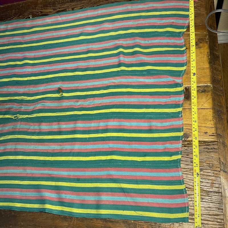 HANDSPUN HANDWOVEN SCARF Handmade Antique African Koba HAND DYED & Hand Sewn gallery