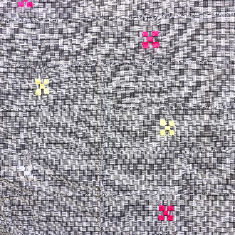 Baule Stripwoven Textile Côte d’Ivoire 50×69 inch