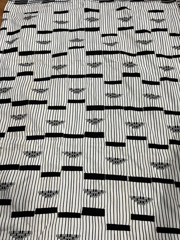 Vintage large African kente Ewe hand woven cloth 120' X 80" African Art Deco gallery