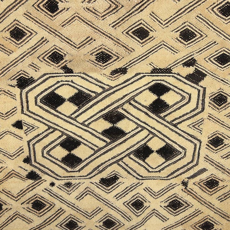 KUBA SHOOWA PRESTIGE PANEL CUT PILED RAFFIA D. R. OF CONGO CENTRAL AFRICA 20TH C gallery