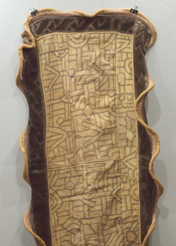 African Natural Woven Kuba Raffia Cloth Congo gallery