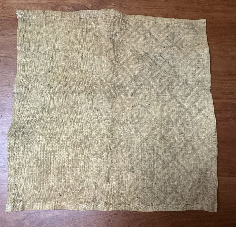 African Kuba Shoowa Cloth Raffia Textile Art Fabric #576 gallery