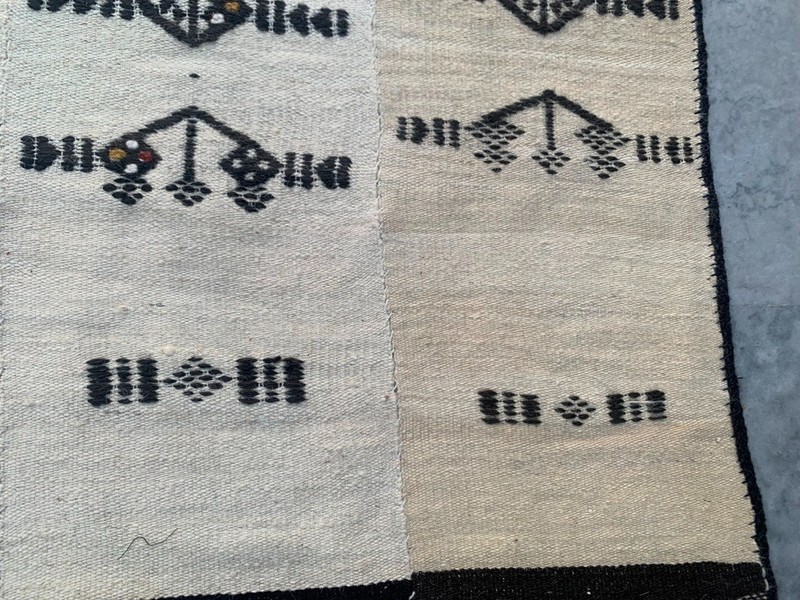 Vintage African Fulani Blanket Handmade Fulani Wedding Hanging Tent Mali 5x8 ft gallery