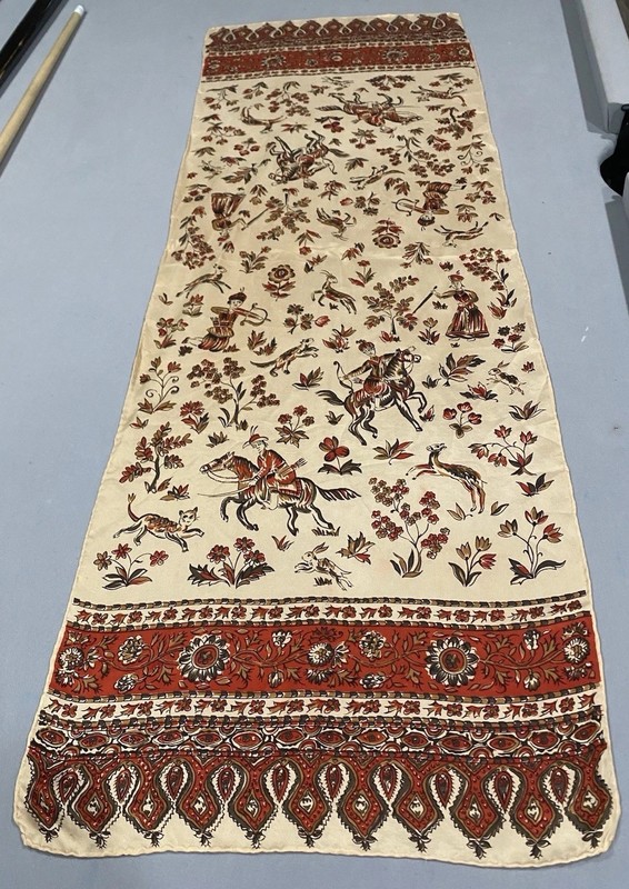 Kalamkari Ancient Indian Art Cotton Textiles Natural Dyes Using Bamboo Pen gallery