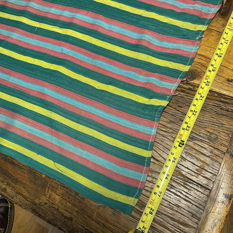 HANDSPUN HANDWOVEN SCARF Handmade Antique African Koba HAND DYED & Hand Sewn gallery