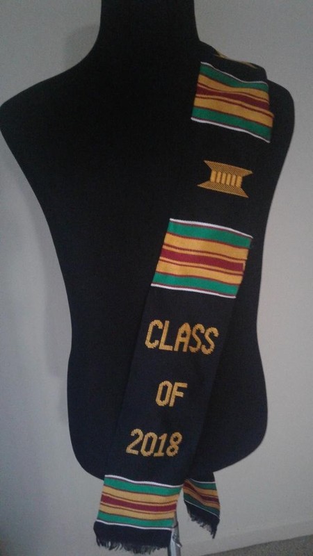 GRADUATION STOLE, AUTHENTIC GHANAIAN KENTE STOLE, KENTE STOLE gallery