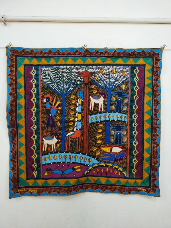 south african embroidered panel tapestry needlework embroidery cultural art 1530 gallery