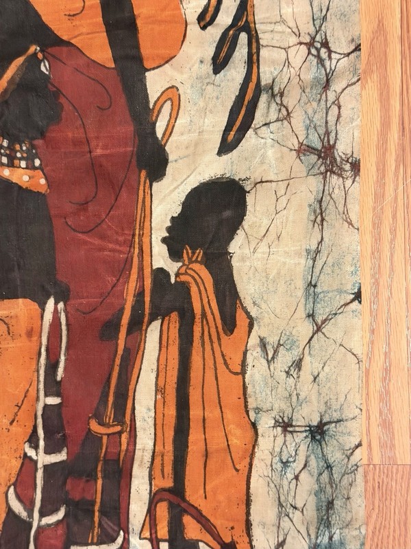 Large Made In Kenya African Canvas Hanging Artwork Painted gallery