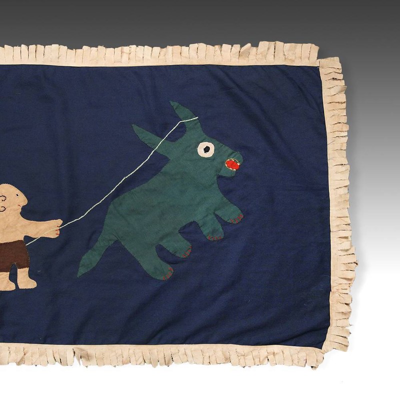 FRANKAA ASAFO MILITARY WARRIOR FLAG COTTON APPLIQUE FANTE GHANA WEST AFRICA gallery