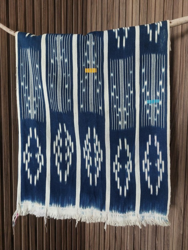 Vintage Baule ikat embroidered cloth from Cote d’Ivoire, West Africa – The Best