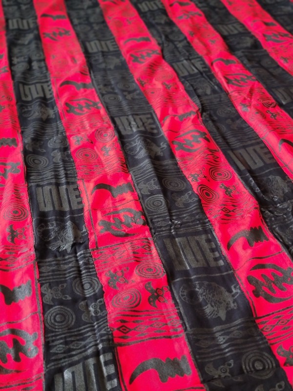 New African Kente Cloth Ghana handwoven textile Art Home decor 6 feet × 10 feet gallery