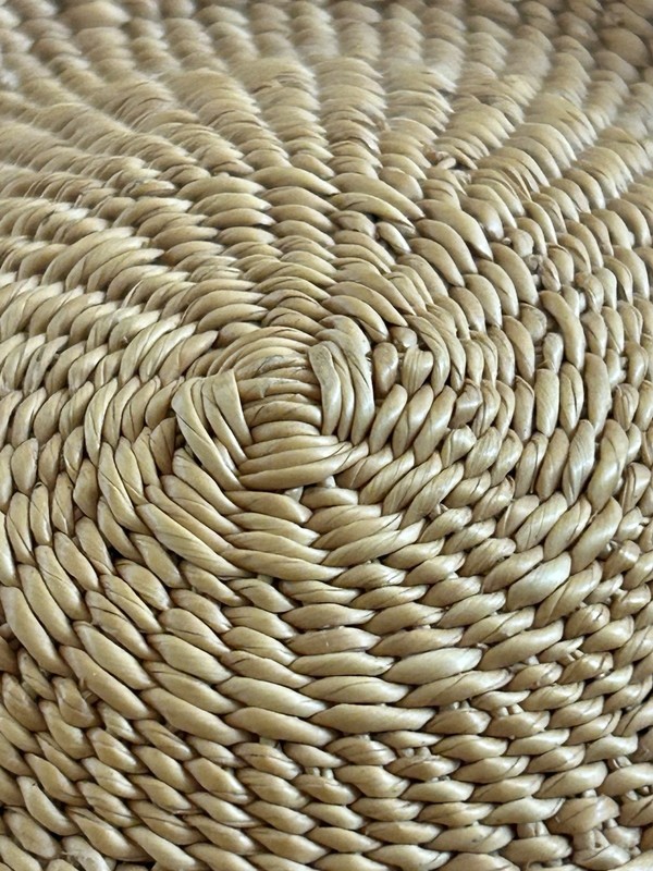 Vintage Authentic Handwoven Bolga Fedora Grass Hat West Africa gallery