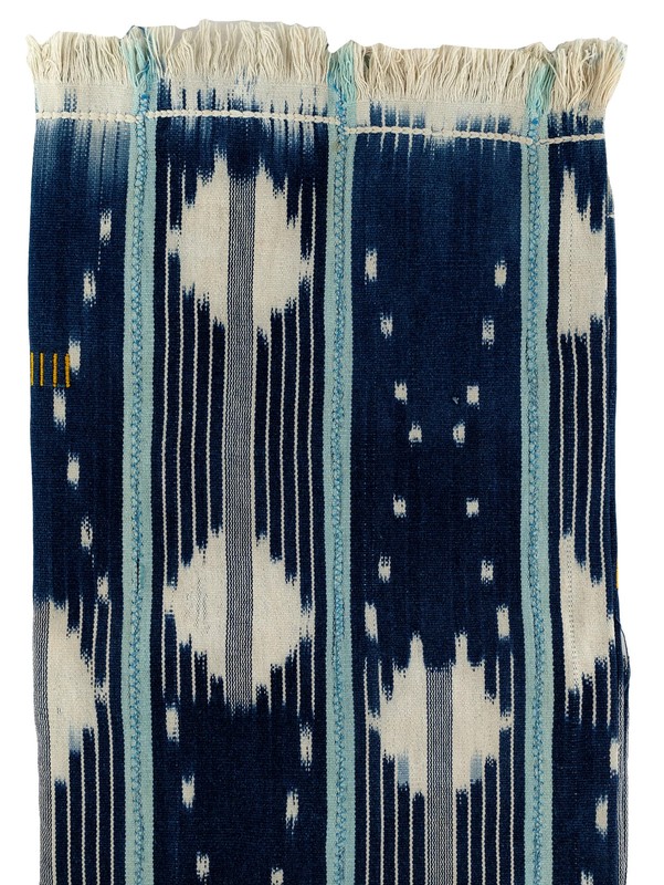 Turquoise & Blue West African Bondoukou Indigo Cloth Burkina Faso Cotton gallery
