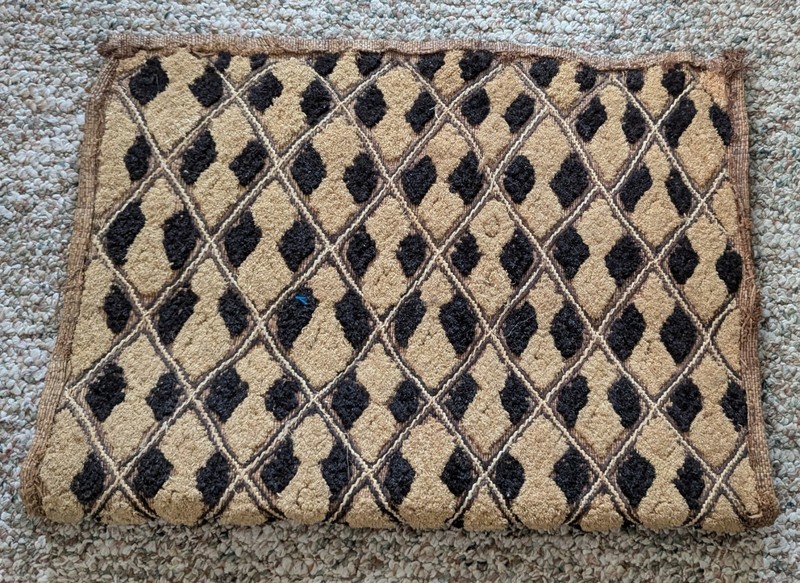 ORIGINAL AFRICAN KUBA RAFFIA CLOTH PANEL TEXTILE CURRENCY KASSAI SHOOWA DR CONGO gallery