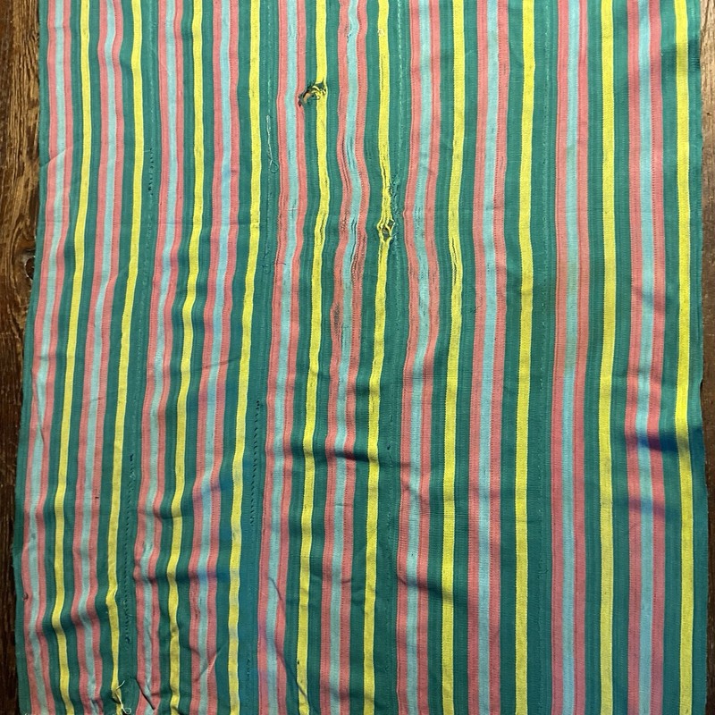 HANDSPUN HANDWOVEN SCARF Handmade Antique African Koba HAND DYED & Hand Sewn gallery