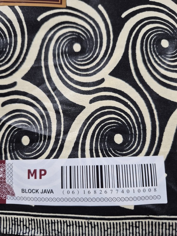 Ankara Block Java African Wax Print Fabric MP Super Collection 2 Yards 54" New gallery