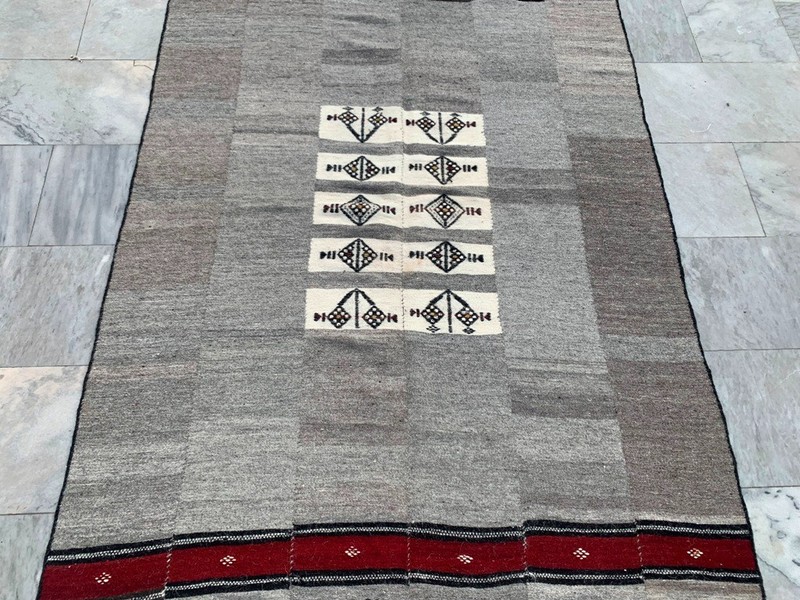 Vintage African Fulani Blanket Handmade Fulani Wedding Hanging Tent Mali 4x7 ft gallery