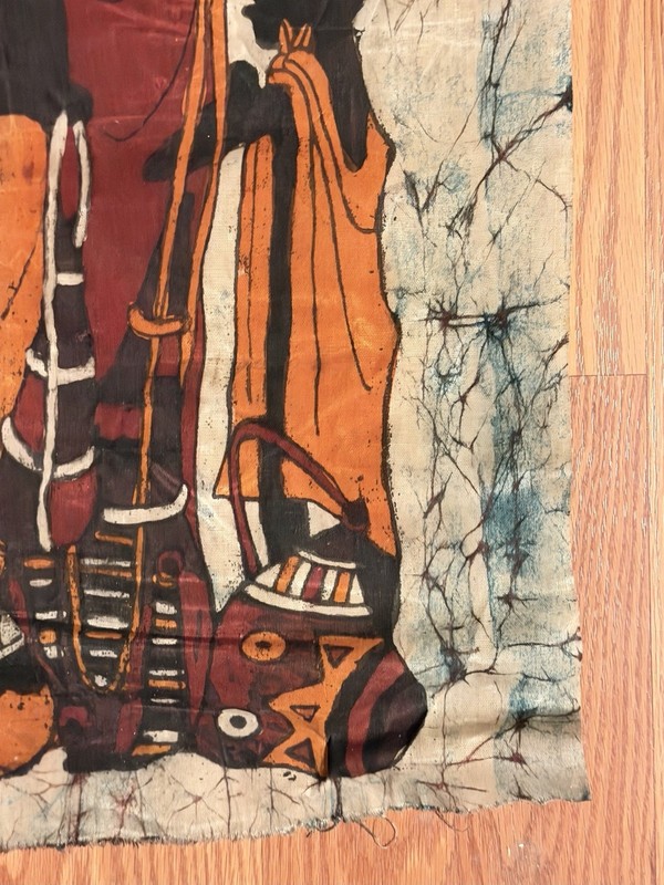 Large Made In Kenya African Canvas Hanging Artwork Painted gallery