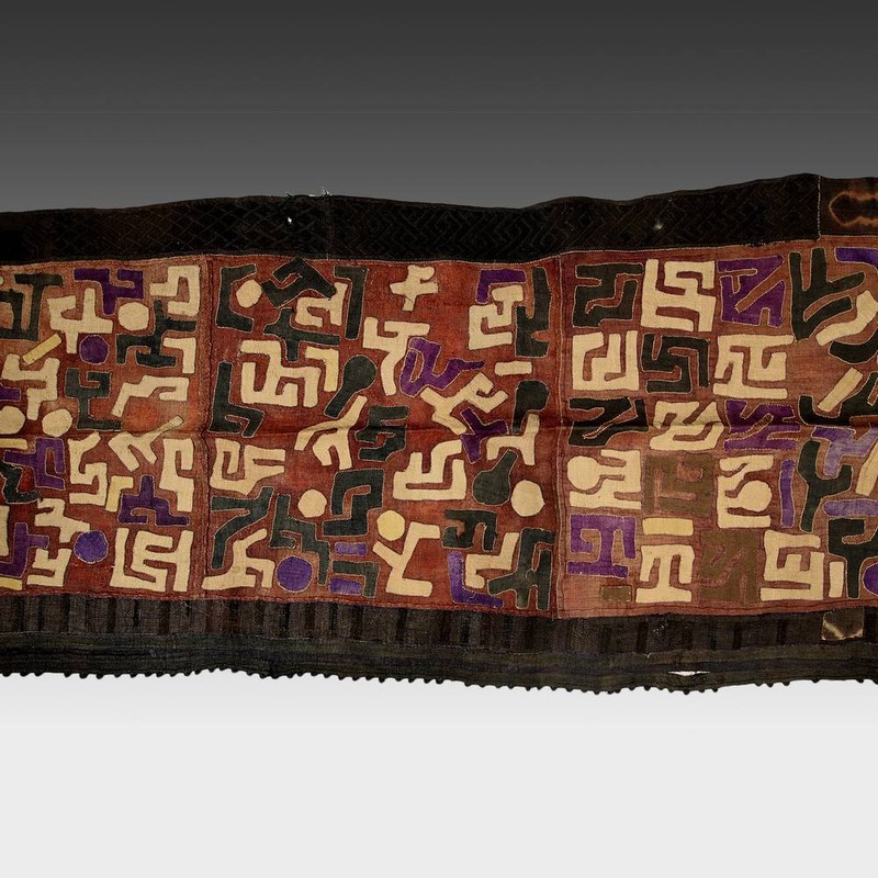 TCAKA DANCE SKIRT KUBA WOVEN RAFFIA DEMOCRATIC REPUBLIC CONGO CENTRAL AFRICA gallery