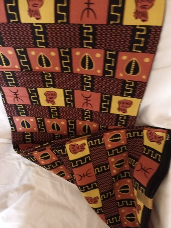 AFRICAN MUDCLOTH PRINT FABRIC. BOGOLAN PRINT.SOLD BY 2 YARDS CONTINUOUS OR MORE gallery