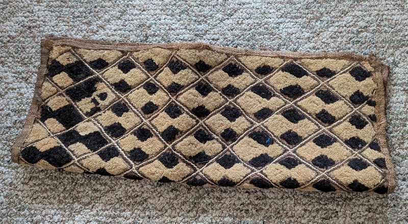ORIGINAL AFRICAN KUBA RAFFIA CLOTH PANEL TEXTILE CURRENCY KASSAI SHOOWA DR CONGO gallery