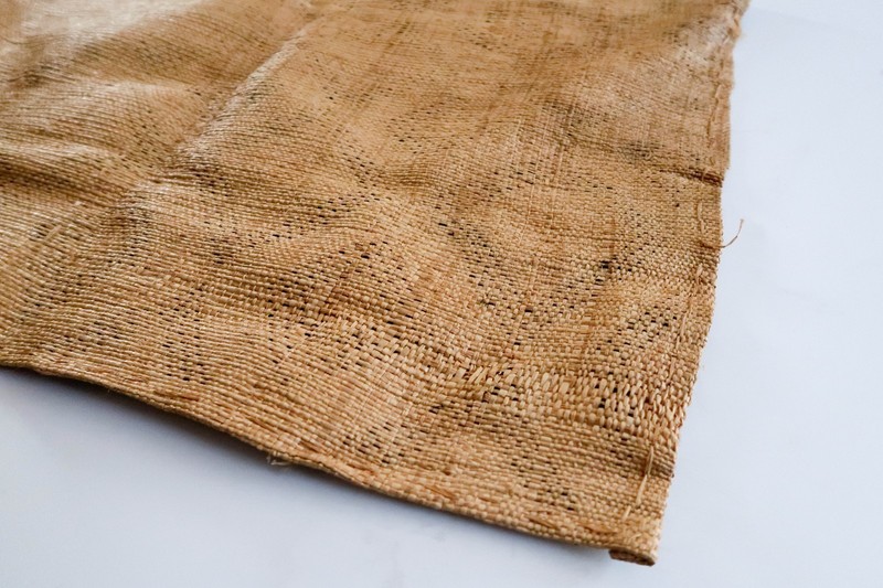 NEW Vintage African Kuba Shoowa Cloth Raffia Textile Panel 25x20 Kasai Velvet 02 gallery