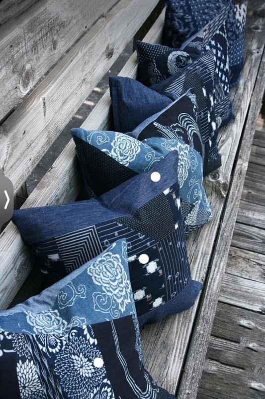 #5957 Fine Indigo Cloth - Mossi Tribe Burkina Faso 54" H by 42" W gallery