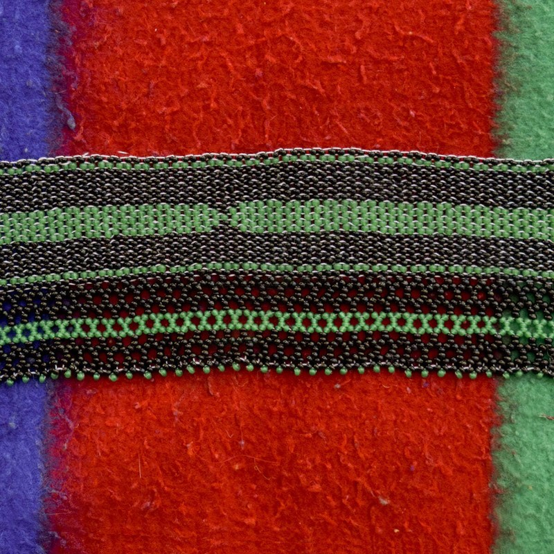 Ndebele Nguba Beaded Traditional Blanket 40x60 Inch South Africa Sidley Collecti gallery