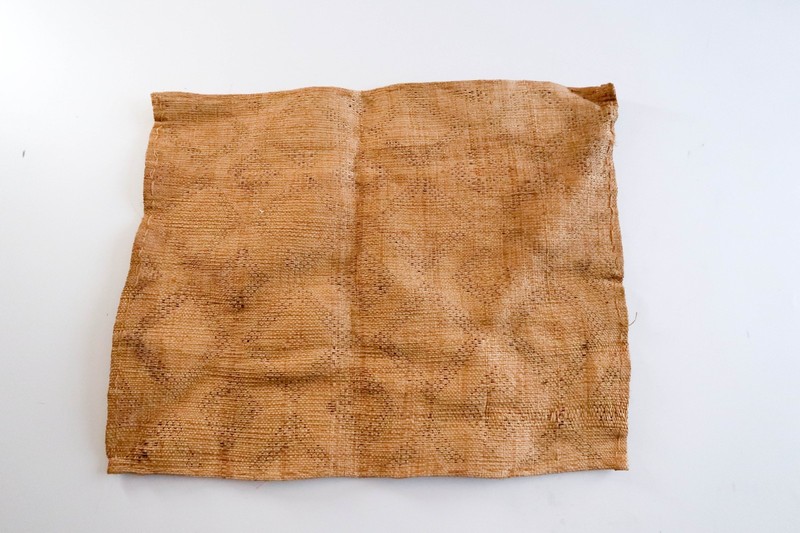 NEW Vintage African Kuba Shoowa Cloth Raffia Textile Panel 25x20 Kasai Velvet 02 gallery