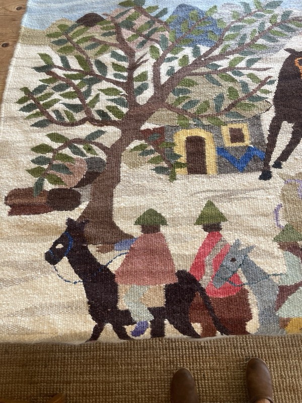 Moteng Weavers Wall Hanging Large Size 178 Cm By 152 Cm gallery