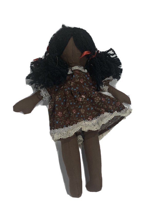 AAFA AFRICAN AMERICAN FOLK ART RAG DOLL Made By VADA B GRAF gallery