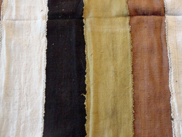 Vintage handmade African art Mud cloth , fabric Mali #F Tapestry-Free Shipping gallery