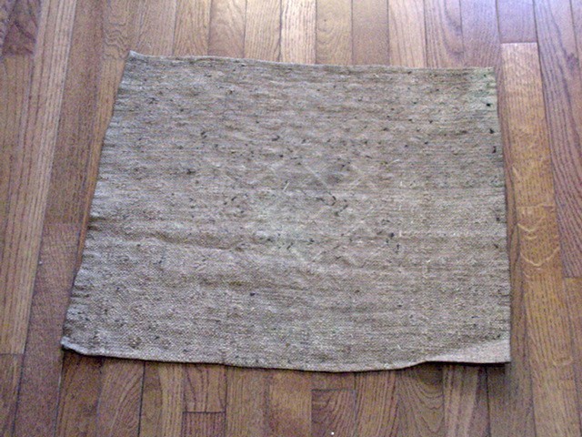 Vintage handmade African art Kuba cloth , fabric Zaire Congo(DRC). #329 Tapestry gallery