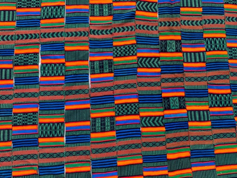 Vintage African Fulani Blanket Handmade Fulani Wedding Hanging Tent Mali 6x10 ft gallery