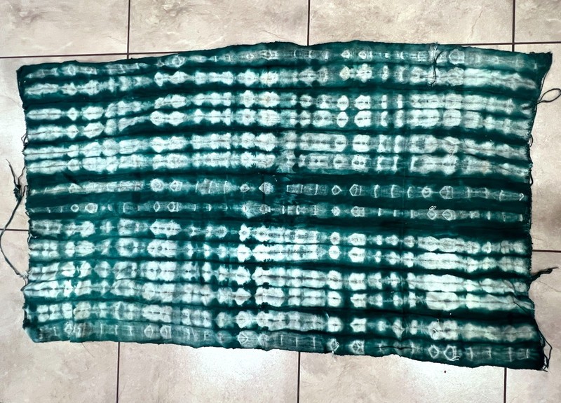 Handwoven Bogolanfini Mud Cloth - Authentic Mali African Cotton Textile 42"x60" gallery