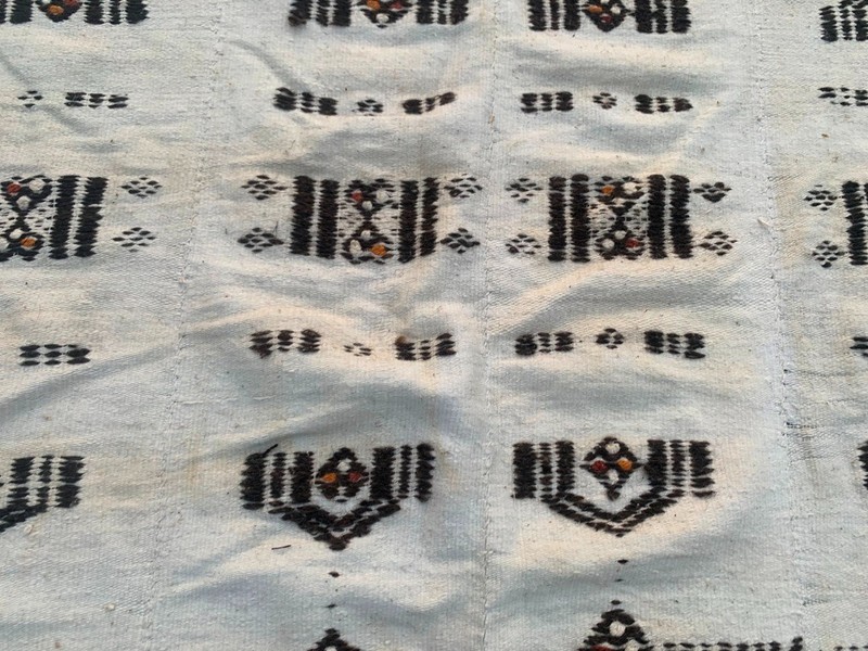 Vintage African Fulani Blanket Handmade Fulani Wedding Hanging Tent Mali 5x8 ft gallery
