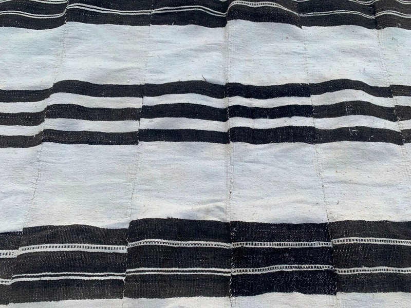 Vintage African Fulani Blanket Handmade Fulani Wedding Hanging Tent Mali 4x7 ft gallery