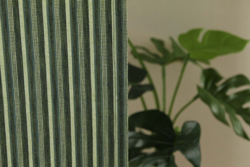 Narumi Vertical Stripe Cotton Cloth Japanese Noren Curtain Tapestry (Dark Gre... gallery