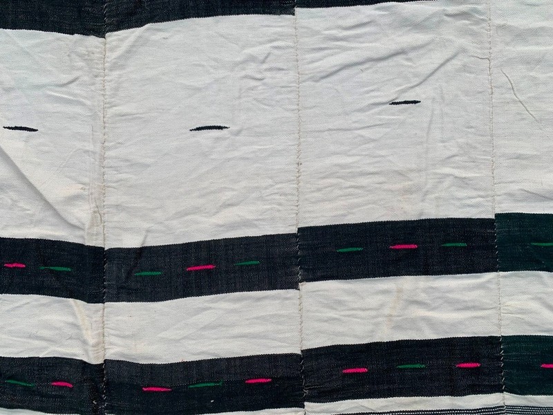 Vintage African Fulani Blanket Handmade Fulani Wedding Hanging Tent Mali 5x8 ft gallery