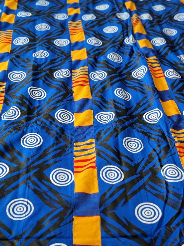 New African Kente Cloth Ghana handwoven textile Art Home decor 6 feet × 10 feet