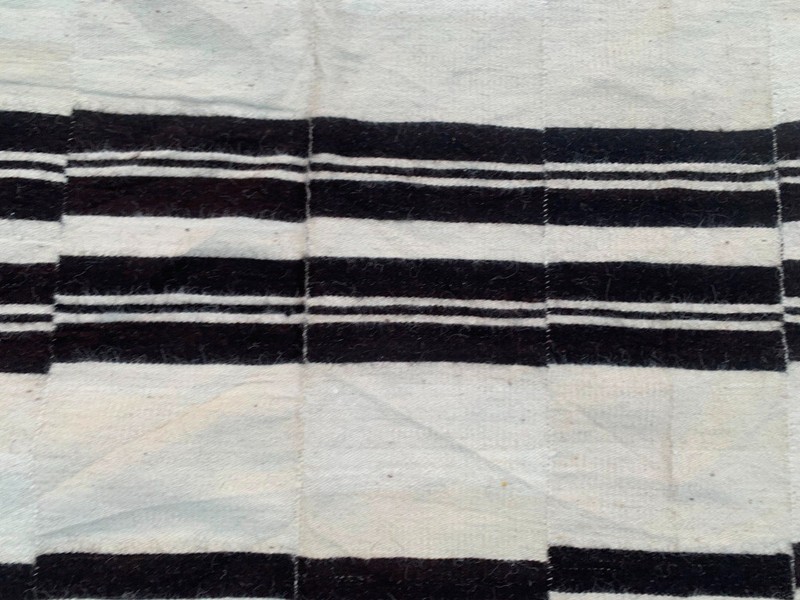 Vintage African Fulani Blanket Handmade Fulani Wedding Hanging Tent Mali 4x7 ft gallery