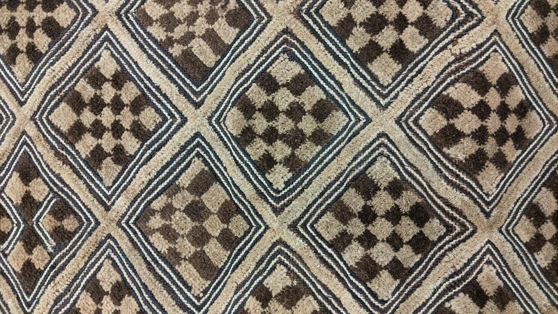 ORIGINAL AFRICAN KUBA RAFFIA CLOTH PANEL TEXTILE CURRENCY KASSAI SHOOWA DR CONGO gallery