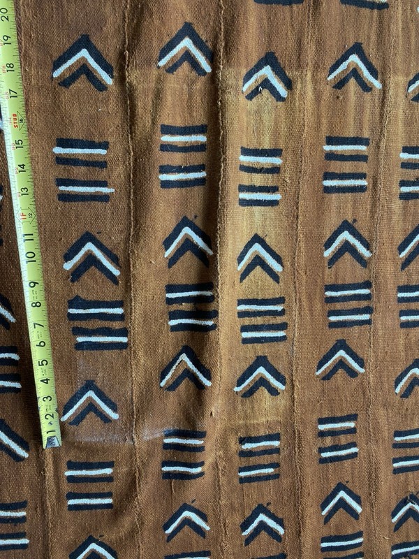 VINTAGE African MUD CLOTH handpainted! gallery