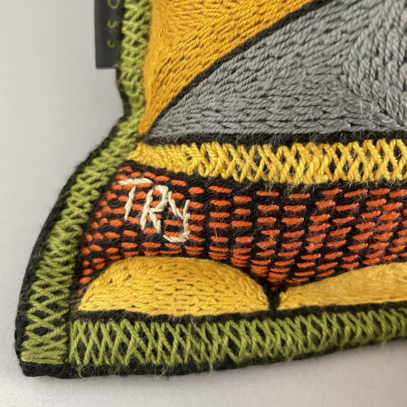 Kaross Embroidered Pillow Giraffe South Africa gallery
