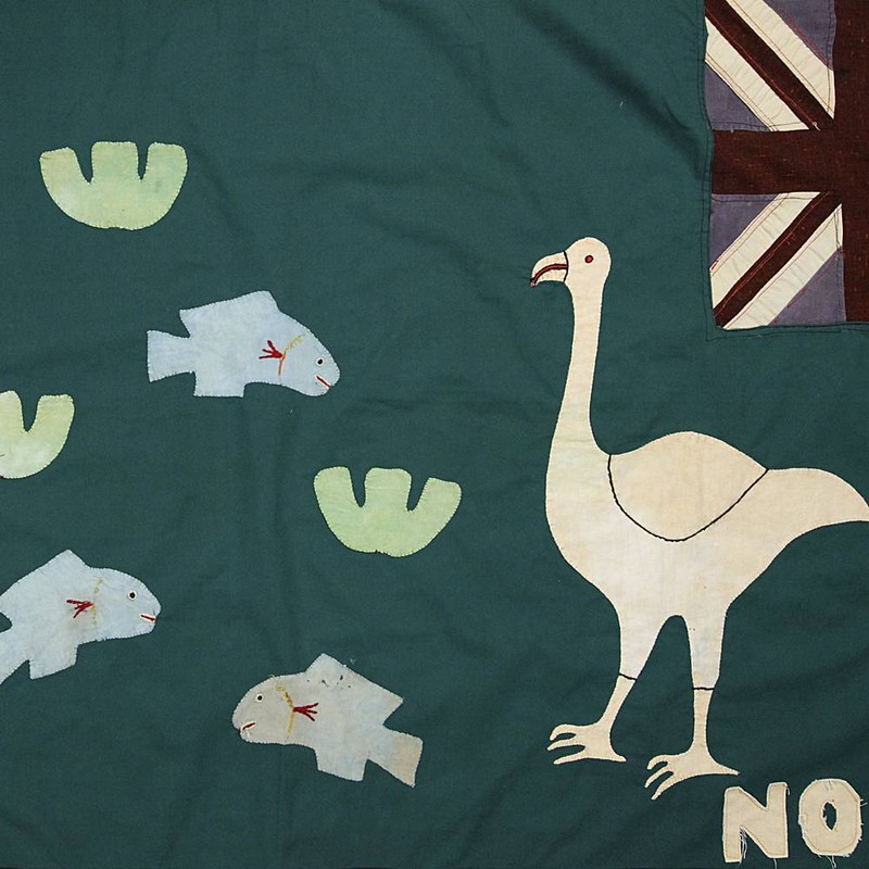 FRANKAA ASAFO MILITARY WARRIOR FLAG COTTON APPLIQUE FANTE GHANA WEST AFRICA gallery